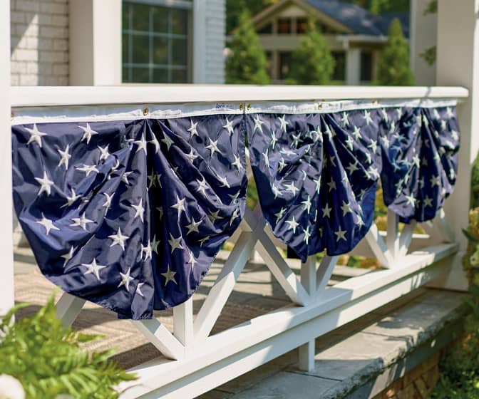 Starry Swag - All-Star Patriotic Flag Bunting