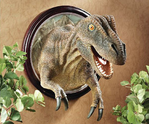 T-Rex Dinosaur Trophy Wall Sculpture