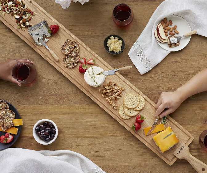Table Grazing Extra Long Cheese Board