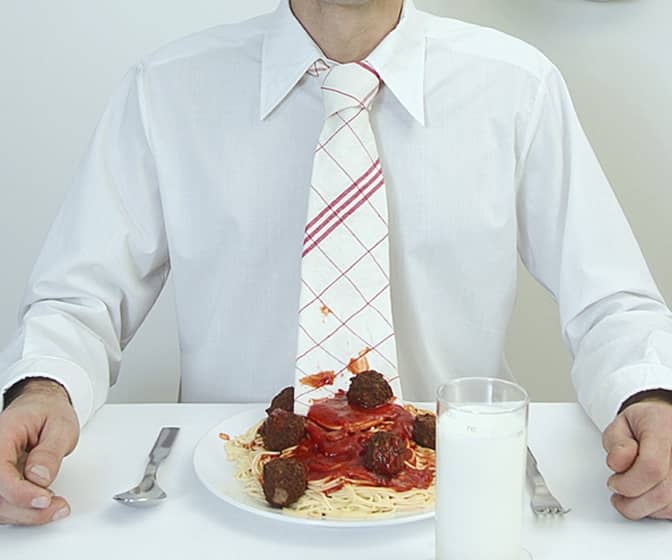 Tea Towel Necktie Bib / Napkin