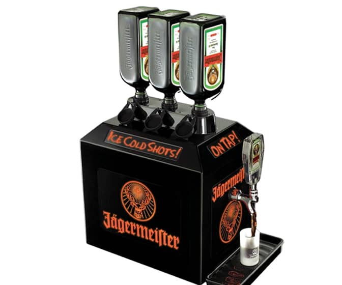 Three Bottle Jagermeister Tap Machine