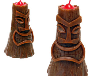 Tiki Volcano Candles