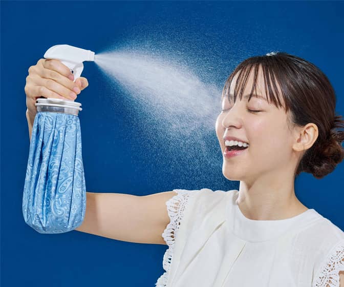 Toffy Hieru - Ice Pack Bag / Body Cooling Spray Bottle