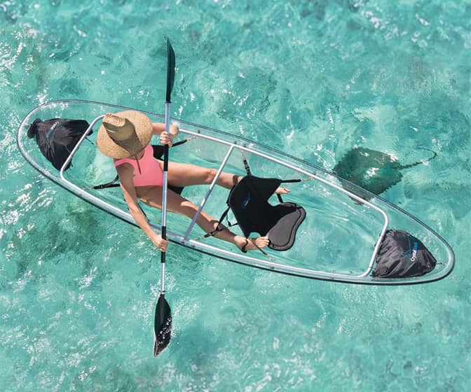 Transparent Canoe / Kayak Hybrid