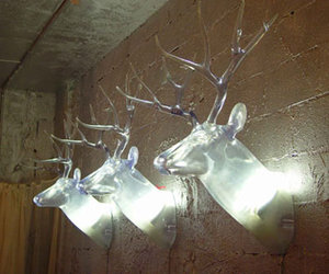 Trophy Deer Head Light