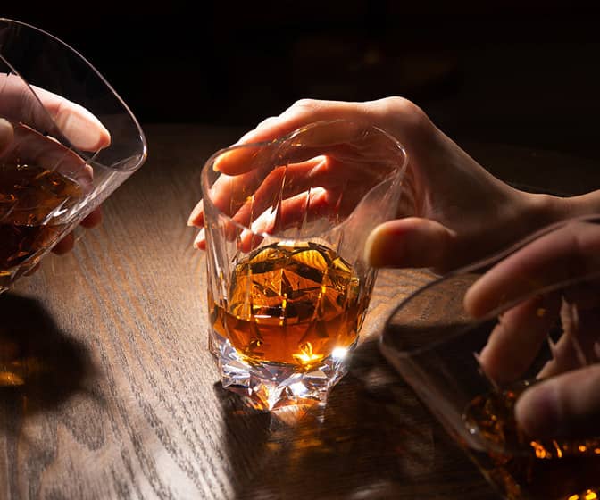 Unbreakable Crystal-Clear Silicone Whiskey Rocks Glasses