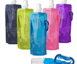 Vapur Anti-Bottle - Flexible, Foldable, Reusable Water Bottle