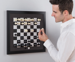 Vertical Magnetic Chess Board