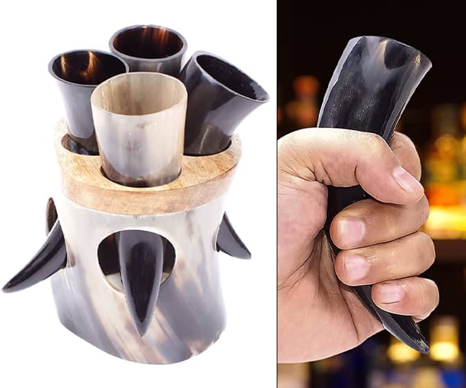 Shot Flask - Flask with Built-In Collapsible Shot Glass
