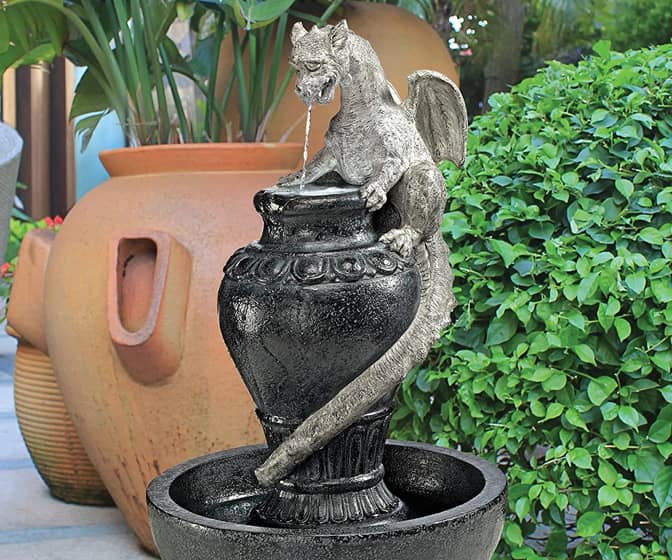 Viper Dragon Sculptural Fountain