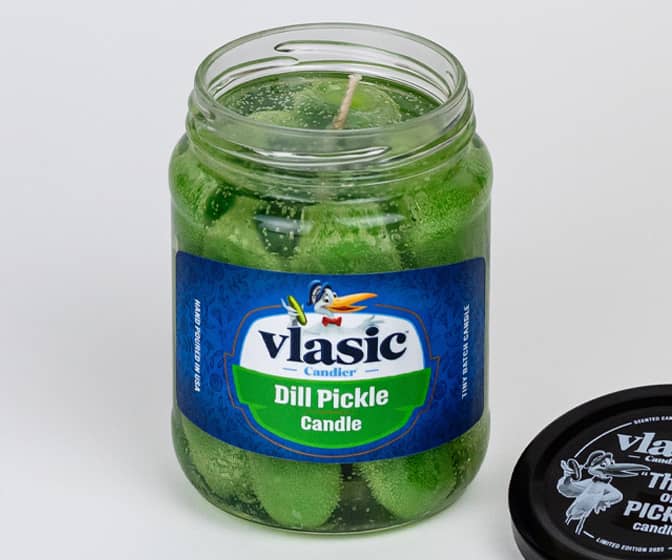 Vlasic Dill Pickle Candle