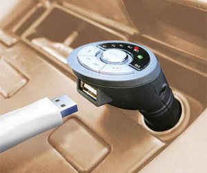 VR3 MP3 FM Modulator - Use USB Flash Drives in Your Car!