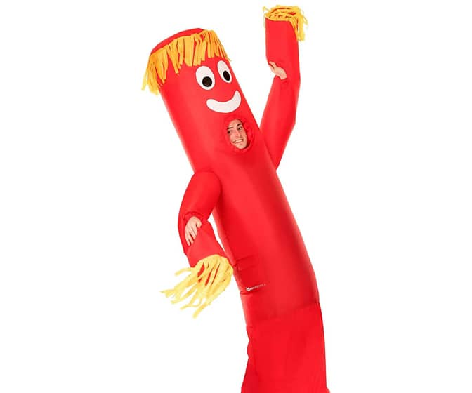 Wacky Waving Inflatable Arm Flailing Tube Man Costume