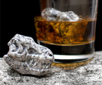 Whiskey Bones - Chillable Granite T-Rex Skulls