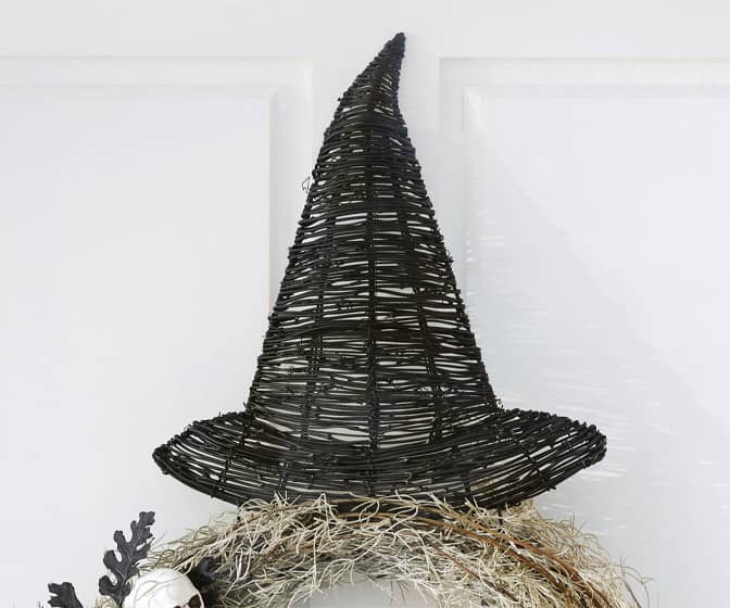 Witch Hat Wreath Accessory