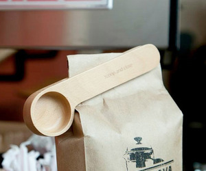 Wooden Coffee Scoop and Bag Clip