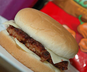 World-Famous 100% Bacon Burger!