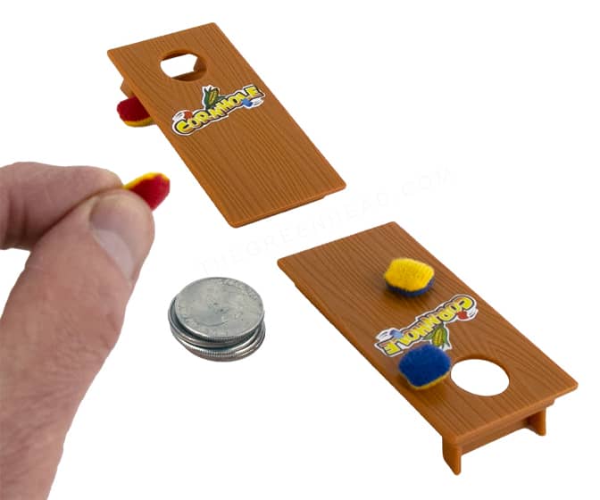 World's Smallest Cornhole Game
