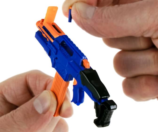 World's Smallest Nerf Elite 2.0 Blasters - Fully Functional!