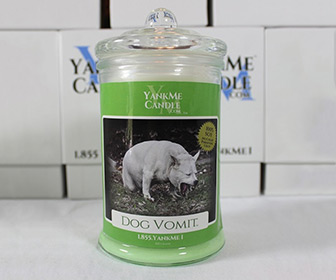 YankMe Candle - Dog Vomit Funny Scented Candle