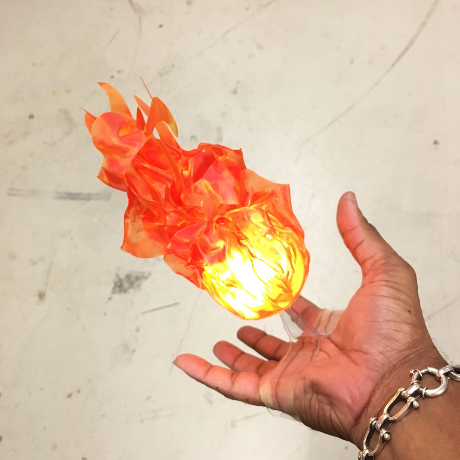 Fire Magic Flames Stage Illusions Comedy Halloween，Halloween Floating Fireball Prop Floating Fireball Prop 2.0 for Cosplay Convention Halloween Dress Up Props Cosplay Lights A 