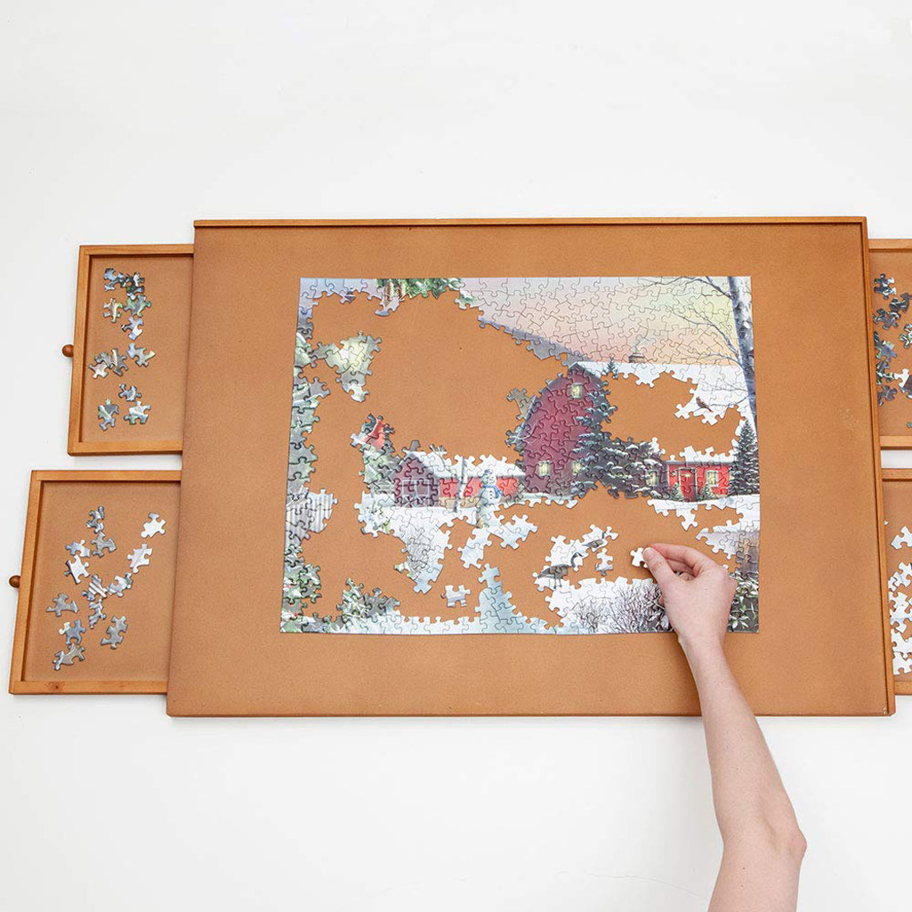 Jumbo Jigsaw Puzzle Table in storage