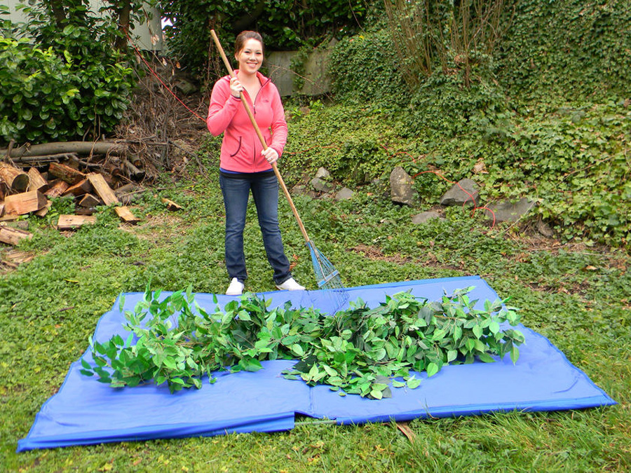 Leaf and Yard Waste Collection Tarp