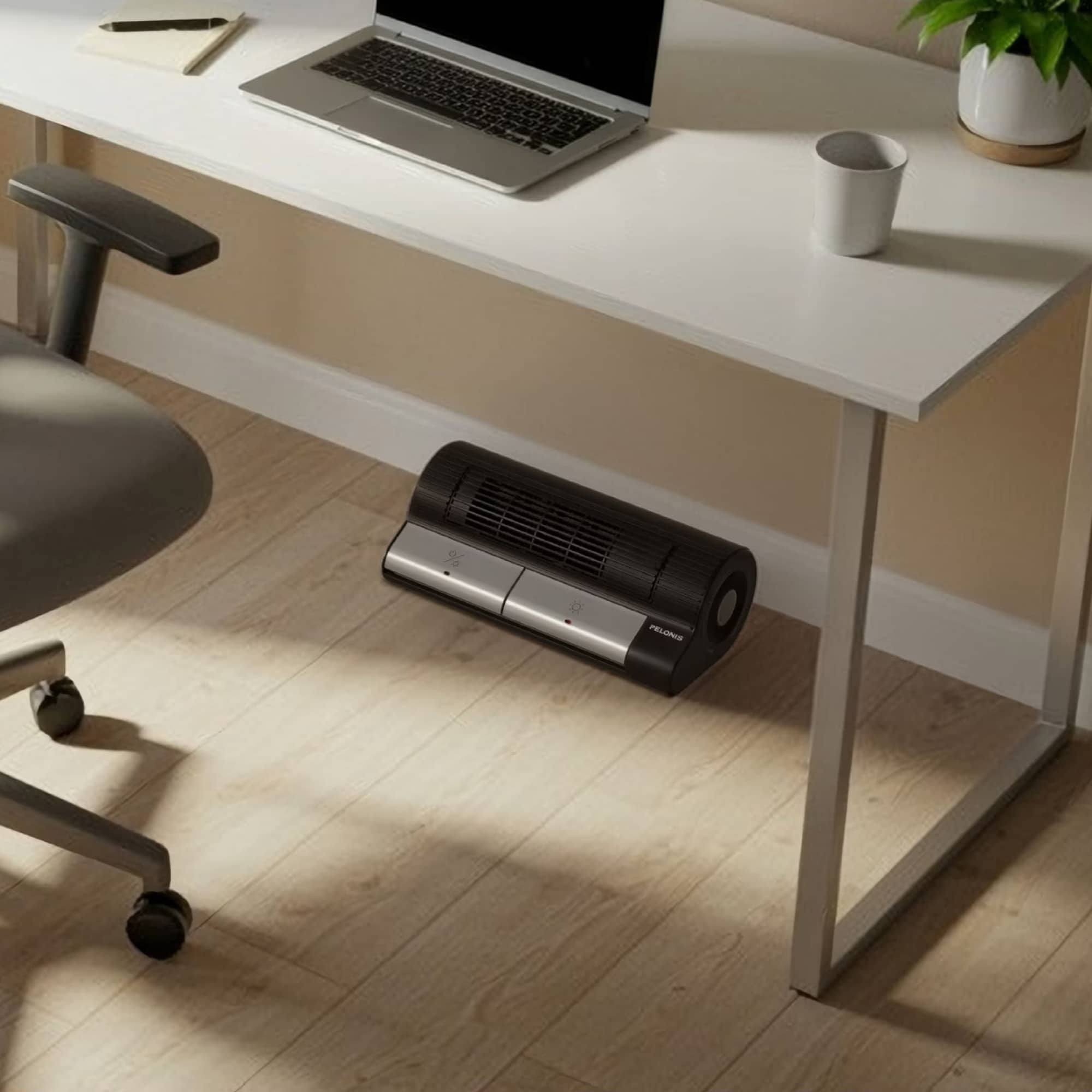 Pelonis Under-Desk Flex Ceramic Heater | The Green Head