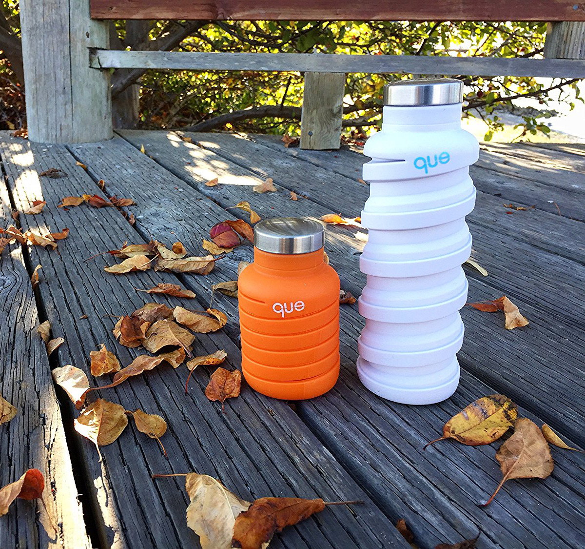 QUE Collapsible Water Bottle