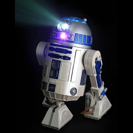 R2-D2 - Ultimate Digital Audio and Video Projector (VIDEO