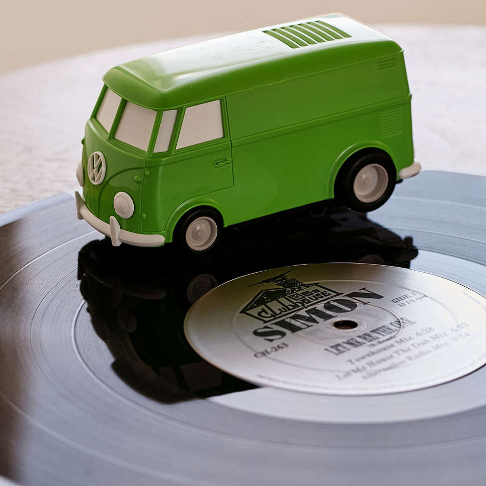 Record Runner VW Bus Portable SelfContained Vinyl Record Player