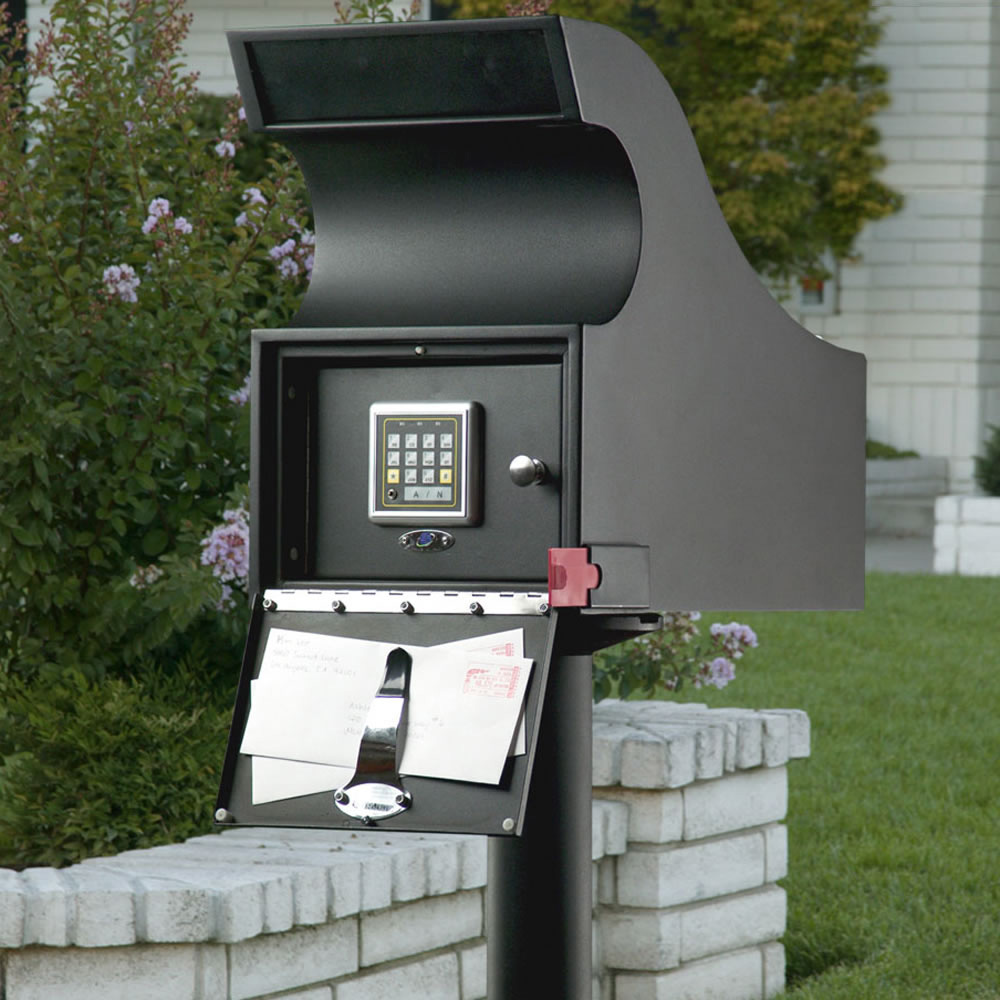 thumbnail image 2 of Black 3 Digit Combination Cam Lock Mailbox Lockers... - Vicedeal 2 of 12