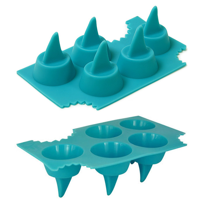 Shark Fin Ice Cube Tray - The Green Head