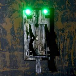 Animated Mad Scientist Lab Light Switch Plate with Lights and Sounds