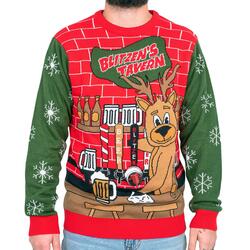 Blitzen's Tavern - Ugly Christmas Sweater / Beverage Dispenser