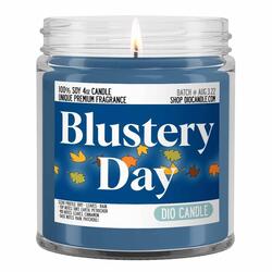 Blustery Day Scented Candle - Dirt, Leaves, and Rain