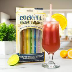 Cocktail Recipe Straws