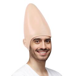 Coneheads-Inspired Bald Cap Costume