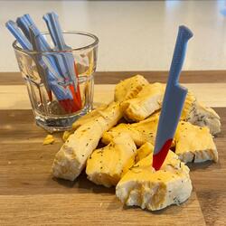 Finger Food Stabbers - Bloody Knife Party Picks