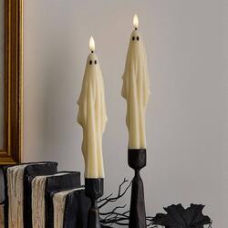 Flameless Ghost Taper Candle