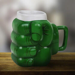 Giant Green Monster Fist Coffee Mug