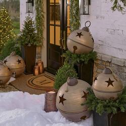 Giant Vintage Metal Jingle Bells That Actually Jingle!