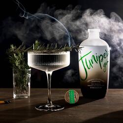 Junipero Gin - Smoked Rosemary Forward