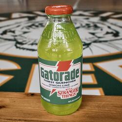 Stranger Things x Gatorade Lemon-Lime in Retro Glass Bottle