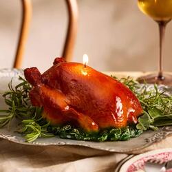 Thanksgiving Turkey Candle