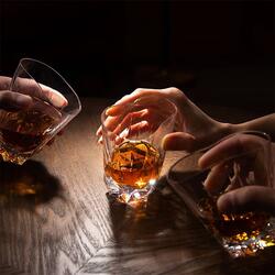 Unbreakable Crystal-Clear Silicone Whiskey Rocks Glasses