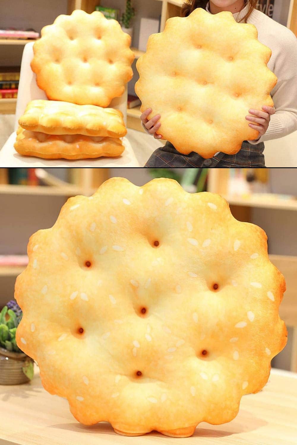 Giant Cracker Throw Pillows