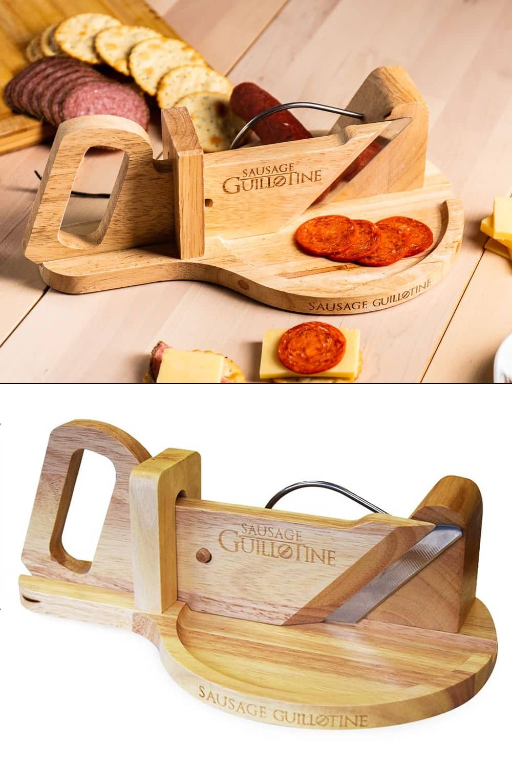 Sausage and Cheese Guillotine