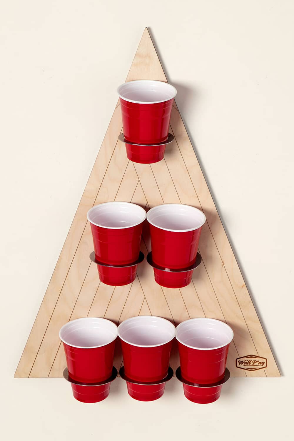 Wall Pong SpaceSaving Vertical Beer Pong Game