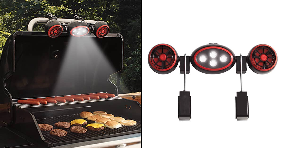 BBQ Grill Light and Fan The Green Head